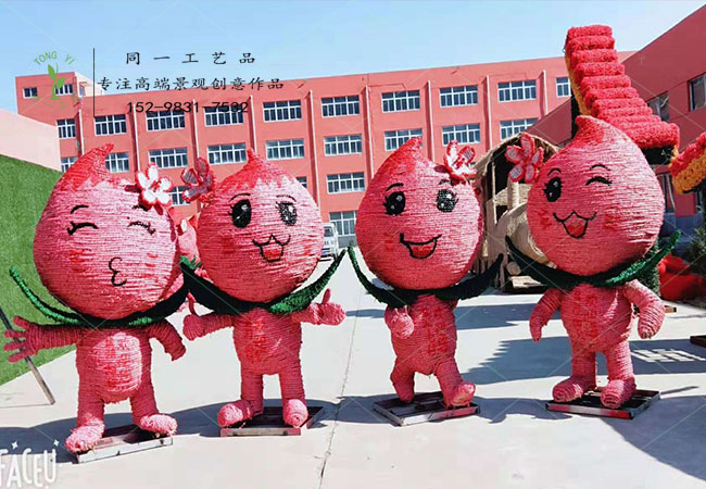 稻草工艺品水果造型