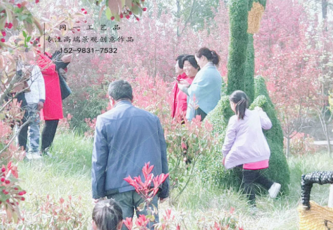 稻草工艺品海棠节