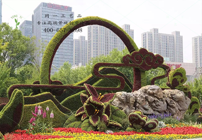 立体花坛主题定制造型